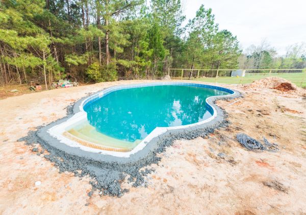 Pool Landscape Leveling in Rapid City