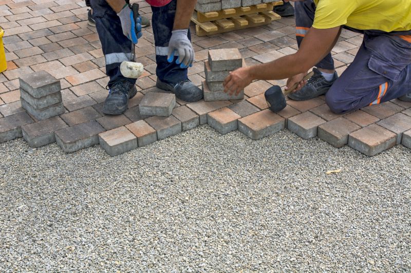 Loose Fill Paving Installation detail